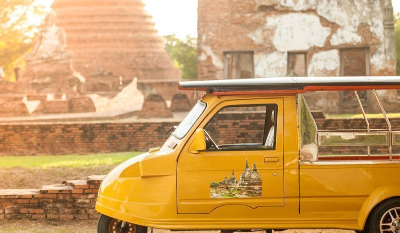 Transportes en Ayutthaya